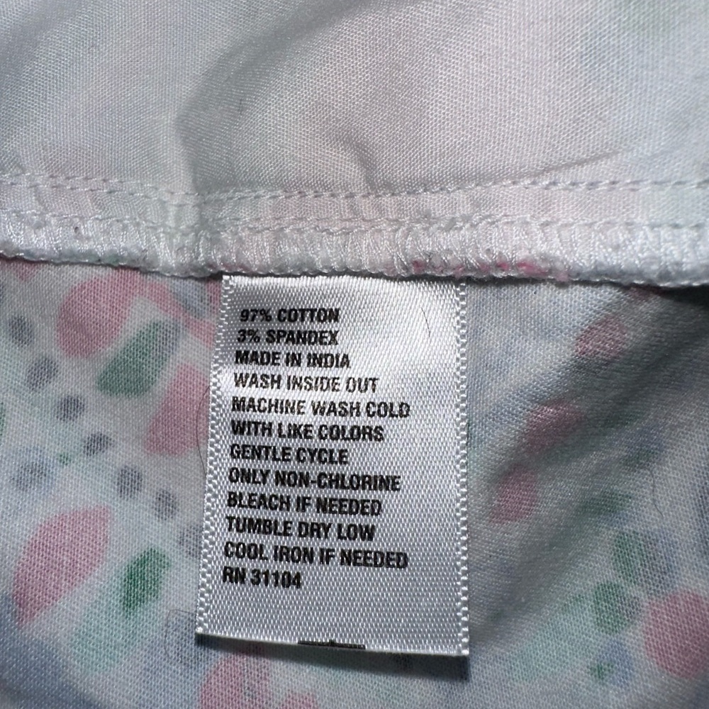 Crown & Ivy Shelby Scalloped Printed Short Size 10 - Picture 4 of 8